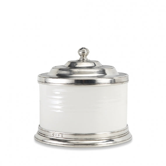 MATCH PEWTER Convivio Cookie Jar MATCH PEWTER Convivio Cookie Jar