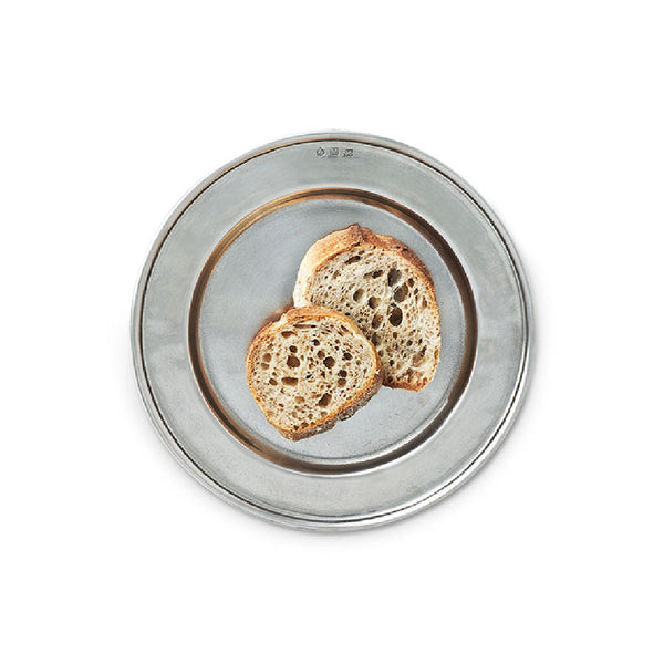 MATCH PEWTER Convivio Bread Plate All Pewter MATCH PEWTER Convivio Bread Plate All Pewter