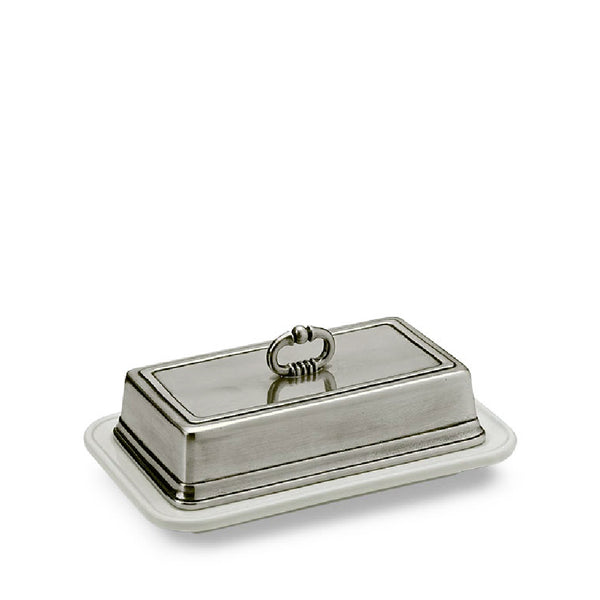 MATCH PEWTER Convivio Single Butter Dish MATCH PEWTER Convivio Single Butter Dish