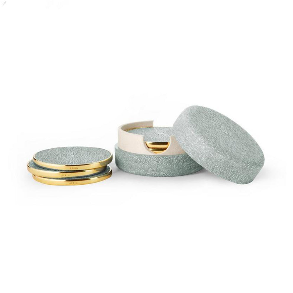 Shagreen Coasters Set of 4