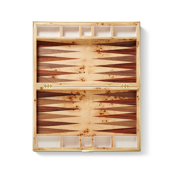 AERIN Croc Leather Backgammon Set AERIN Croc Leather Backgammon Set