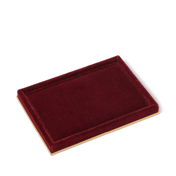 AERIN Valentina Velvet Rectangular Tray AERIN Valentina Velvet Rectangular Tray