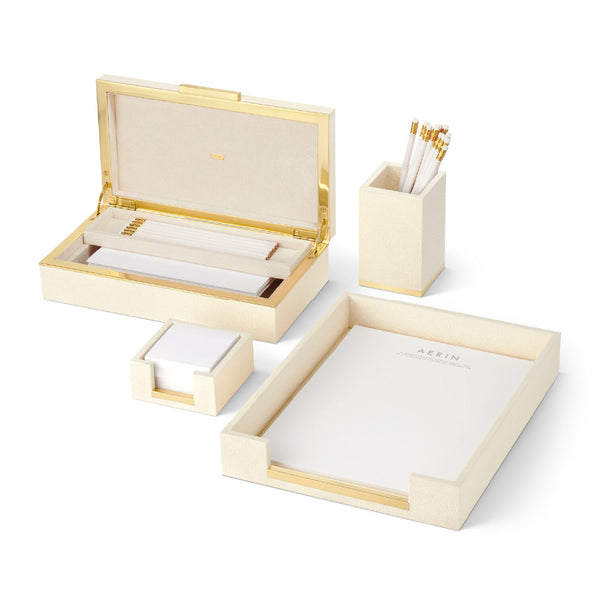 AERIN Shagreen Pencil Cup AERIN Shagreen Pencil Cup