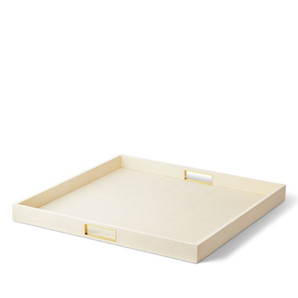 AERIN Renata Shagreen Square Tray AERIN Renata Shagreen Square Tray