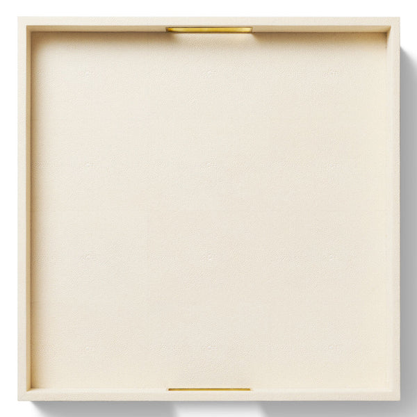 AERIN Renata Shagreen Square Tray AERIN Renata Shagreen Square Tray