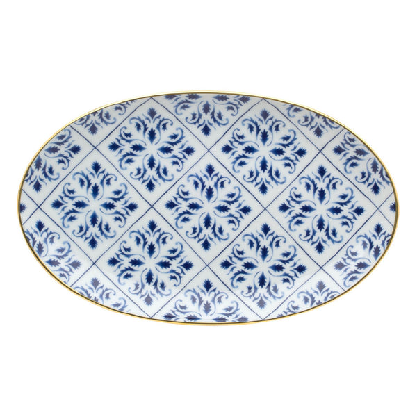 VISTA ALEGRE Transatlantica Small Oval Platter Set of 6 VISTA ALEGRE Transatlantica Small Oval Platter Set of 6