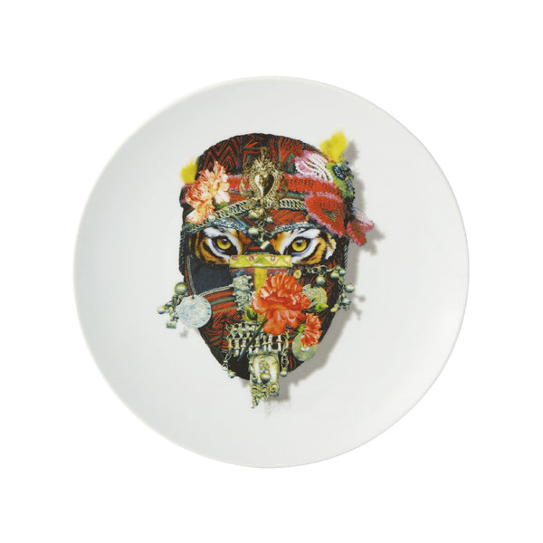 VISTA ALEGRE Love Who You Want Dessert Plate Mister Tiger VISTA ALEGRE Love Who You Want Dessert Plate Mister Tiger