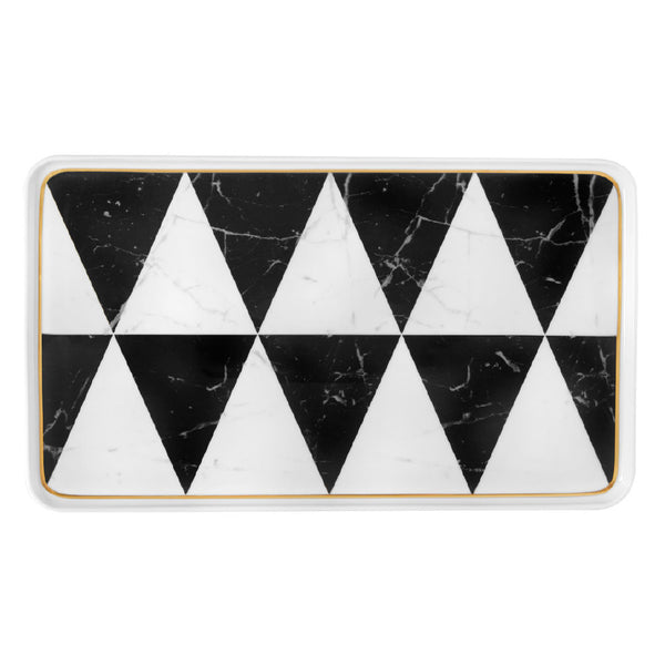 VISTA ALEGRE Carrara Small Rectangular Platter VISTA ALEGRE Carrara Small Rectangular Platter