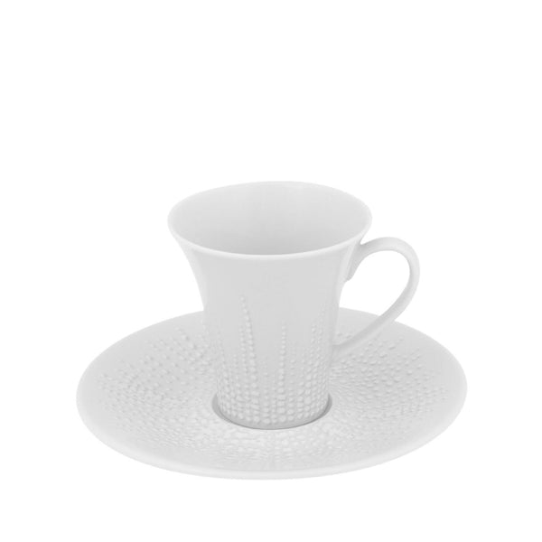VISTA ALEGRE Mar Espresso Cup and Saucer Set of 4 VISTA ALEGRE Mar Espresso Cup and Saucer Set of 4