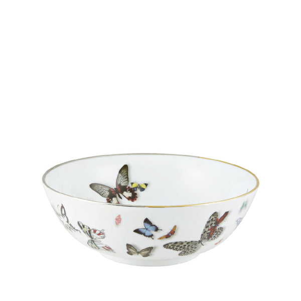 VISTA ALEGRE Butterfly Parade Nodle Medium Bowl Set of 4 VISTA ALEGRE Butterfly Parade Nodle Medium Bowl Set of 4