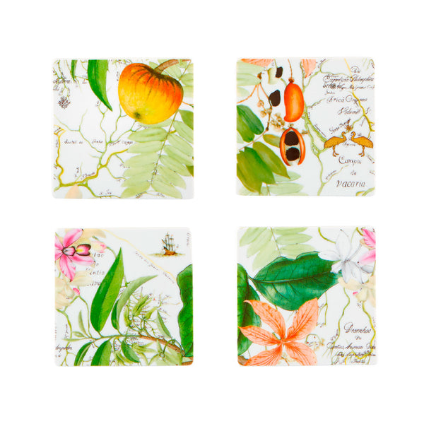 VISTA ALEGRE Amazonia Set of 4 Coasters VISTA ALEGRE Amazonia Set of 4 Coasters
