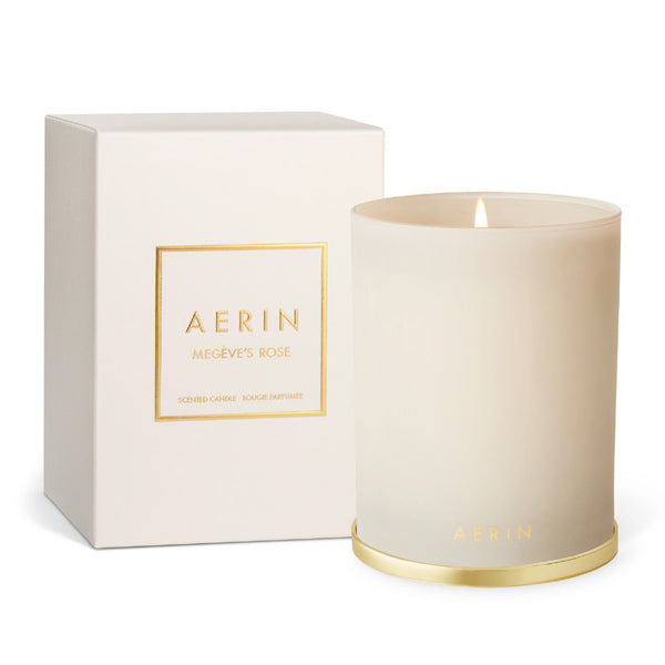 AERIN Megeves Rose Candle, 9.5 Oz AERIN Megeves Rose Candle, 9.5 Oz