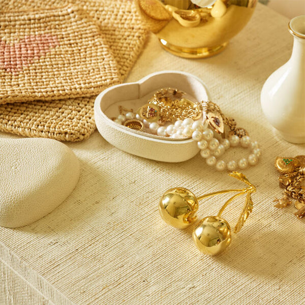 AERIN Shagreen Heart Box AERIN Shagreen Heart Box