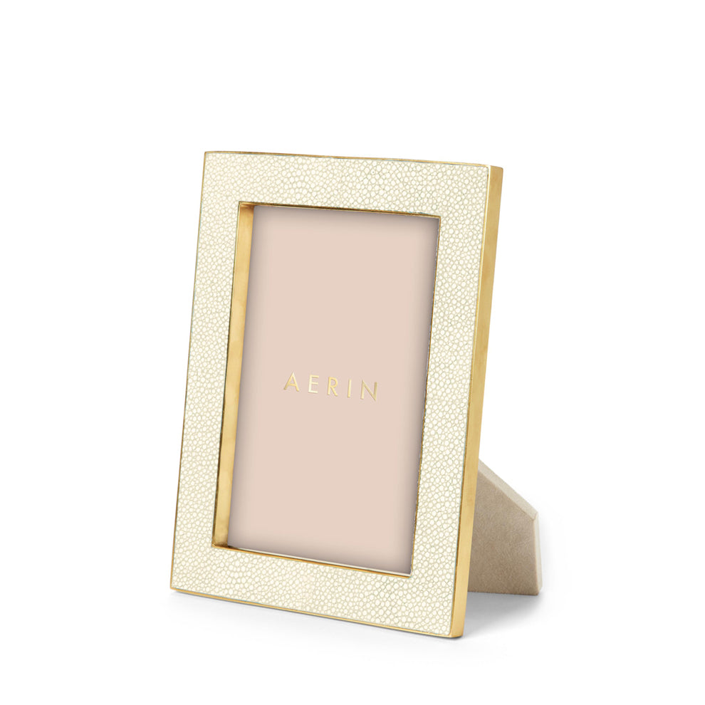 Classic Shagreen Frame - Cream