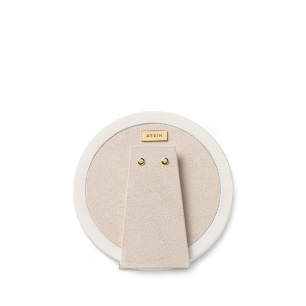AERIN Piero Leather Round Frame AERIN Piero Leather Round Frame