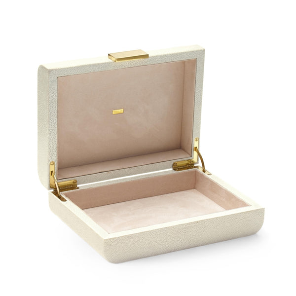 Modern Shagreen Jewelry Box AERIN Parci Parla Home