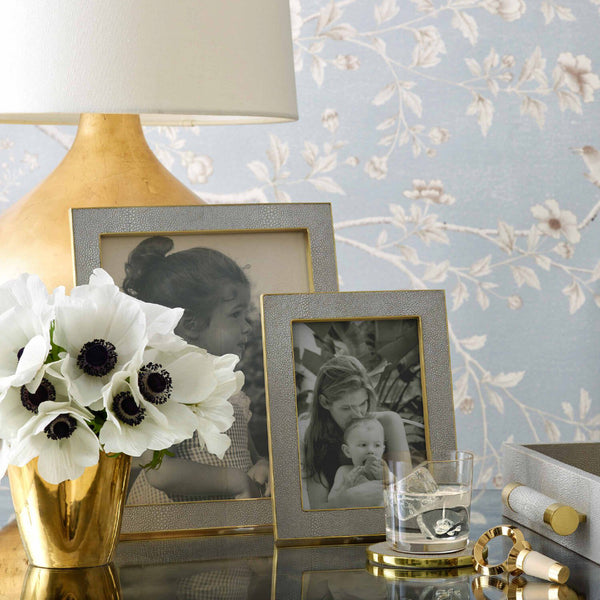 AERIN Gilded Clover Vase AERIN Gilded Clover Vase