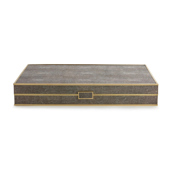 AERIN Shagreen Backgammon Set AERIN Shagreen Backgammon Set