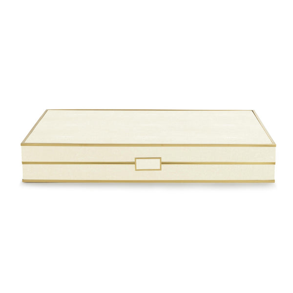 AERIN Shagreen Backgammon Set AERIN Shagreen Backgammon Set
