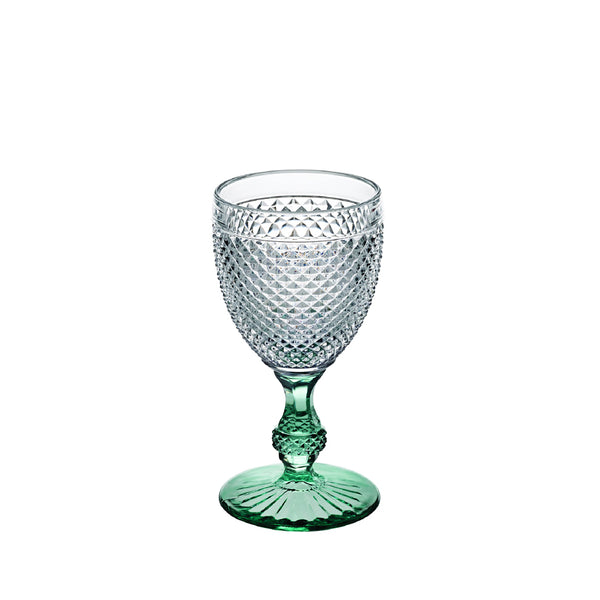 VISTA ALEGRE Bicos Bicolor Goblet with Colored Stem VISTA ALEGRE Bicos Bicolor Goblet with Colored Stem