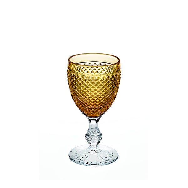 VISTA ALEGRE Bicos Bicolor Goblet with Colored Top VISTA ALEGRE Bicos Bicolor Goblet with Colored Top