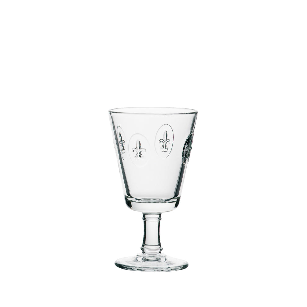 Fleur De Lys Wine Glass Set Of 6