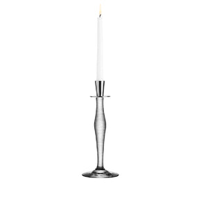 ORREFORS Celeste Lines Candlestick