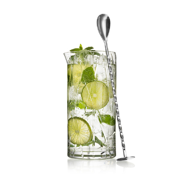 ORREFORS City Mixing Glass Including Bar Spoon ORREFORS City Mixing Glass Including Bar Spoon