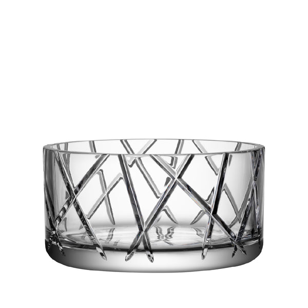 ORREFORS Explicit Bowl with Stripes ORREFORS Explicit Bowl with Stripes