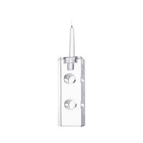 ORREFORS Torg Tall Candleholder