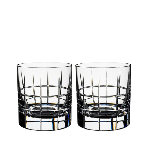 ORREFORS Street Whiskey Pair ORREFORS Street Whiskey Pair