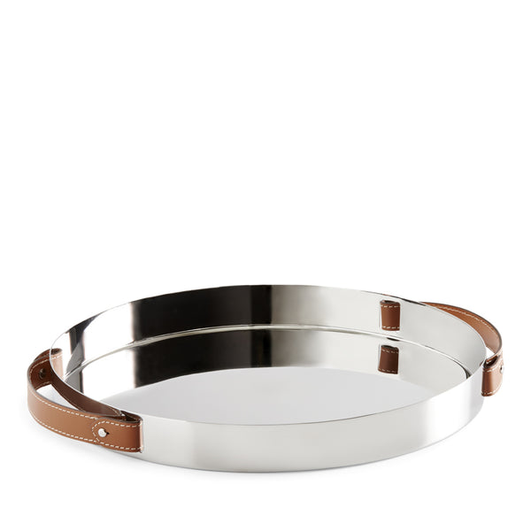RALPH LAUREN Wyatt Round Tray RALPH LAUREN Wyatt Round Tray