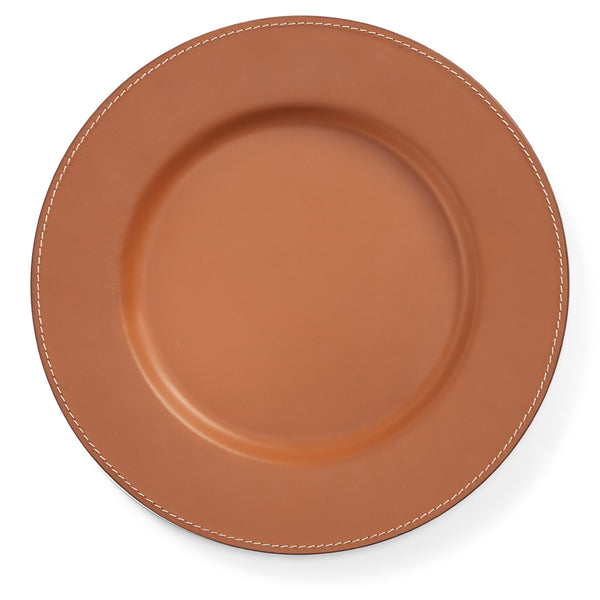 RALPH LAUREN Wyatt Leather Charger RALPH LAUREN Wyatt Leather Charger