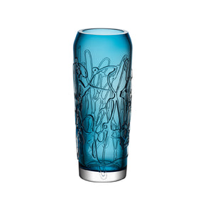 KOSTA BODA Twine Vase Blue