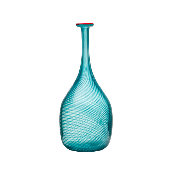 KOSTA BODA Red Rim Bottle KOSTA BODA Red Rim Bottle