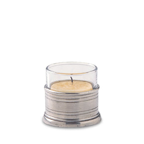 MATCH PEWTER Tea Light Candle Holder