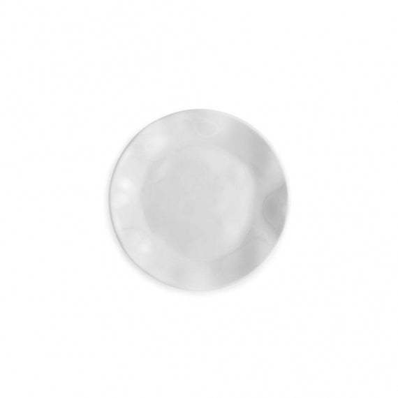 Q SQUARED Ruffle Melamine Round Canape Plate Set of 12 Q SQUARED Ruffle Melamine Round Canape Plate Set of 12