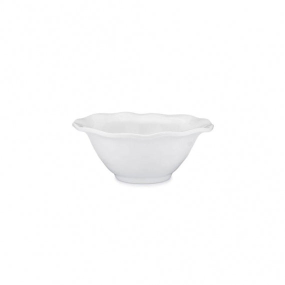 Q SQUARED Ruffle Melamine Round Cereal Bowl Set of 8 Q SQUARED Ruffle Melamine Round Cereal Bowl Set of 8