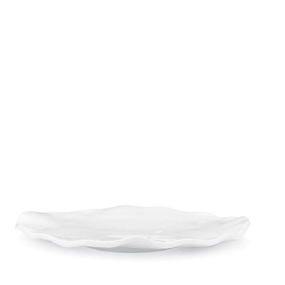 Ruffle Melamine Oval Platter Set of 4