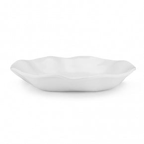 Q SQUARED Ruffle Melamine Round Dinner Bowl Set of 8
