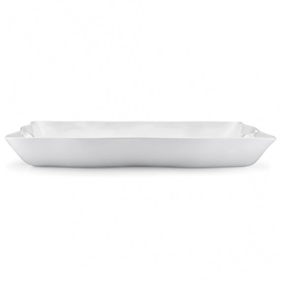 Q SQUARED Ruffle Melamine Rectangle Tray Set of 4 Q SQUARED Ruffle Melamine Rectangle Tray Set of 4