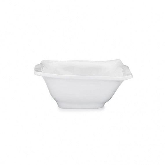 Q SQUARED Ruffle Melamine Square Cereal Bowl Set of 8 Q SQUARED Ruffle Melamine Square Cereal Bowl Set of 8