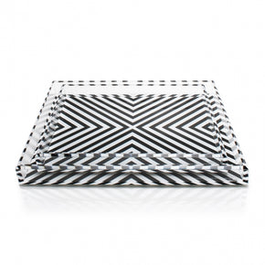 ALEXANDRA VON FURSTENBERG Acrylic Soulmate X-Print Tray