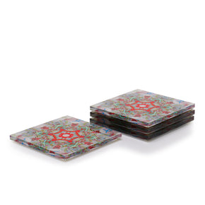 ALEXANDRA VON FURSTENBERG Kaleidoscope Coasters