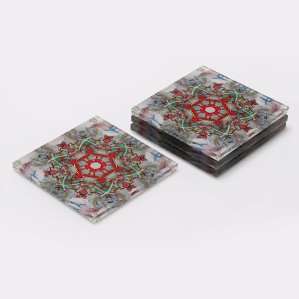 ALEXANDRA VON FURSTENBERG Kaleidoscope Coasters ALEXANDRA VON FURSTENBERG Kaleidoscope Coasters