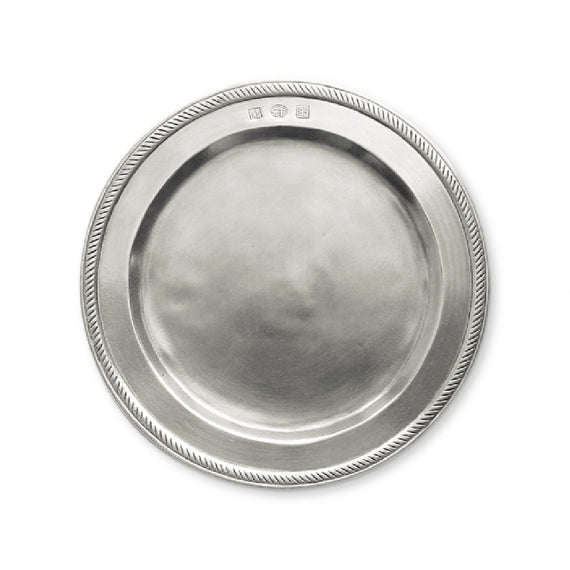 MATCH PEWTER Luisa Bread Plate MATCH PEWTER Luisa Bread Plate