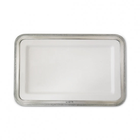 MATCH PEWTER Luisa Rectangular Platter MATCH PEWTER Luisa Rectangular Platter