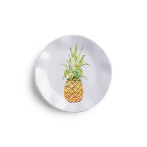 Q SQUARED Aloha Melamine Canape Plate Set of 12
