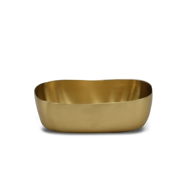 TINA FREY Brushed Brass Soap Dish TINA FREY Brushed Brass Soap Dish