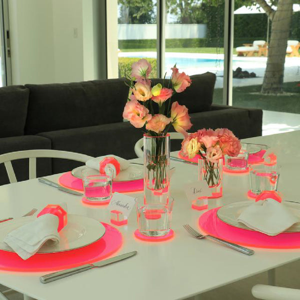 ALEXANDRA VON FURSTENBERG Infinity Placemat Set Of 4 ALEXANDRA VON FURSTENBERG Infinity Placemat Set Of 4